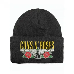 Amplified Unisex Adult Gun Crest Guns N Roses Beanie
