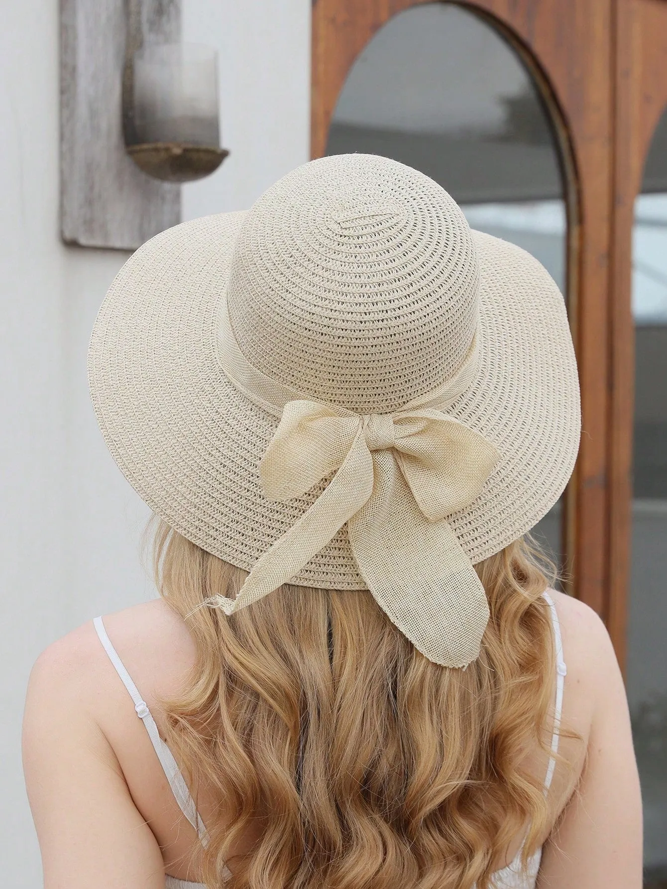 Boho Solid Wide Brim Hat