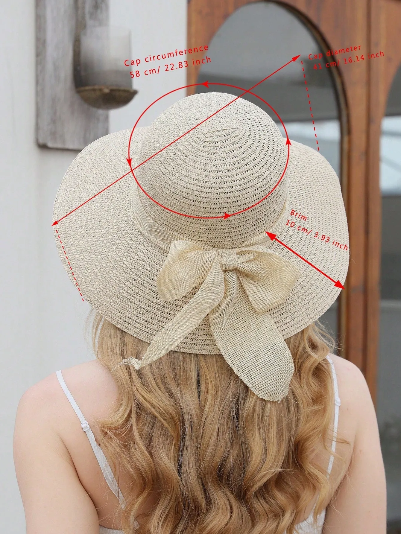 Boho Solid Wide Brim Hat