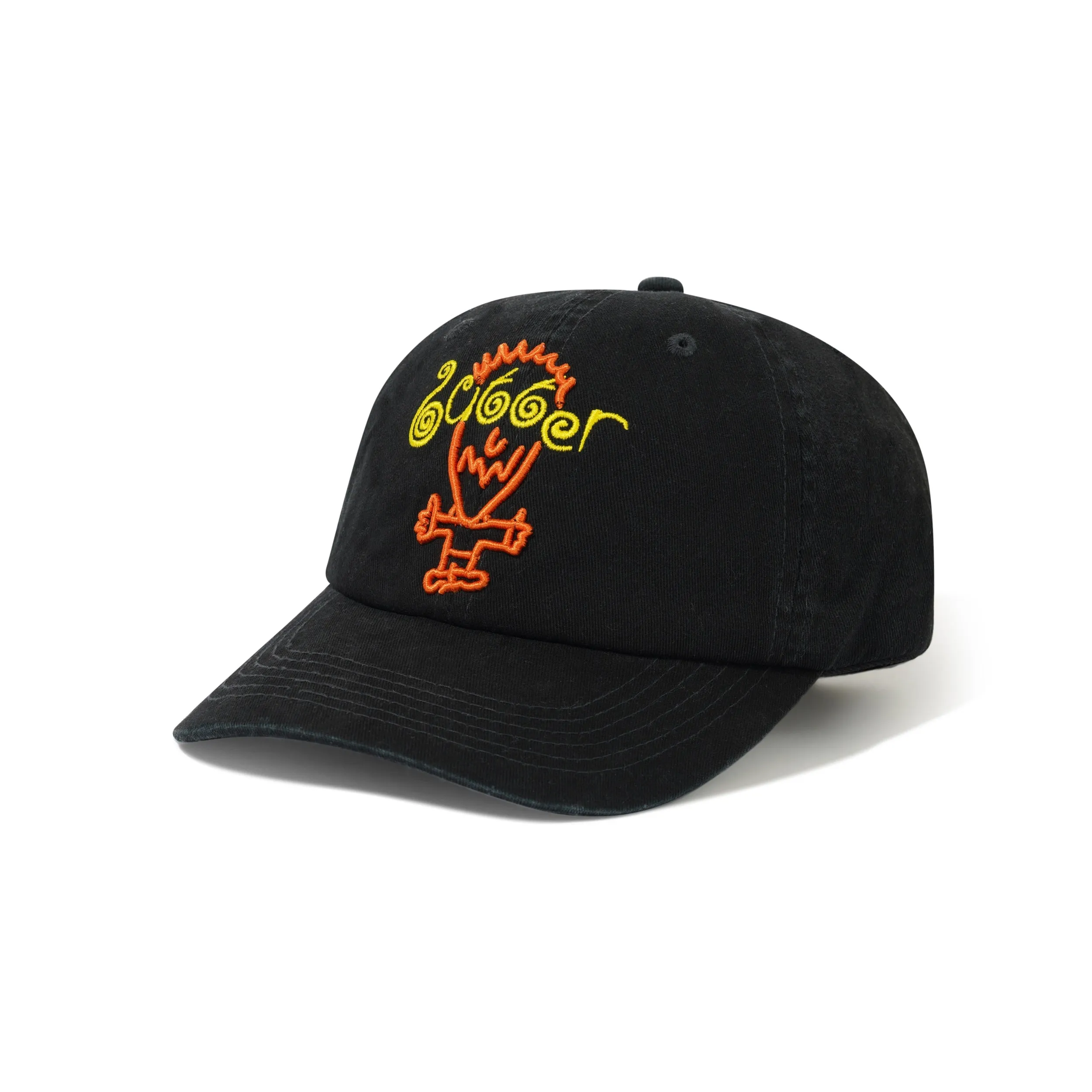 Butter Goods Dizzy 6 Panel Cap Black
