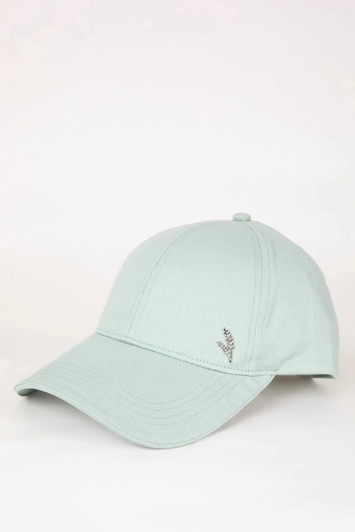 Defacto Women's Turquoise Cotton Hats