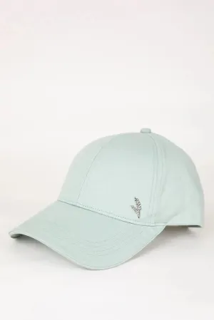 Defacto Women's Turquoise Cotton Hats
