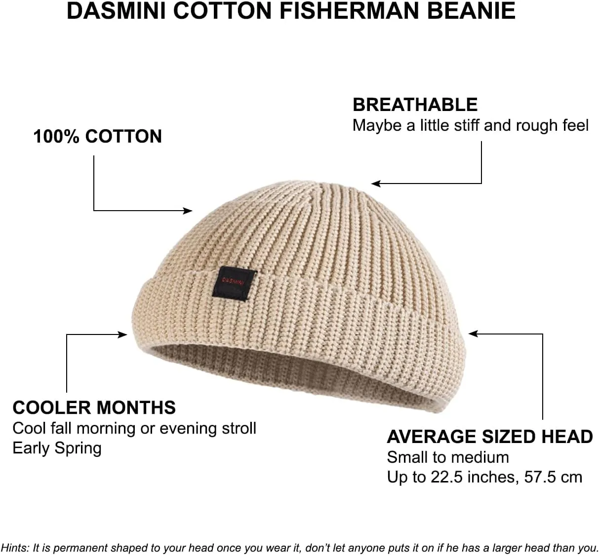 Fisherman Beanie Hats for Men Women,Knit Trawler Skull Cap,Watch Cap,Spring Fall Winter Warm Short Hats