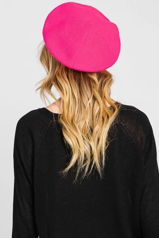 French Girl Fashion Beret Hat