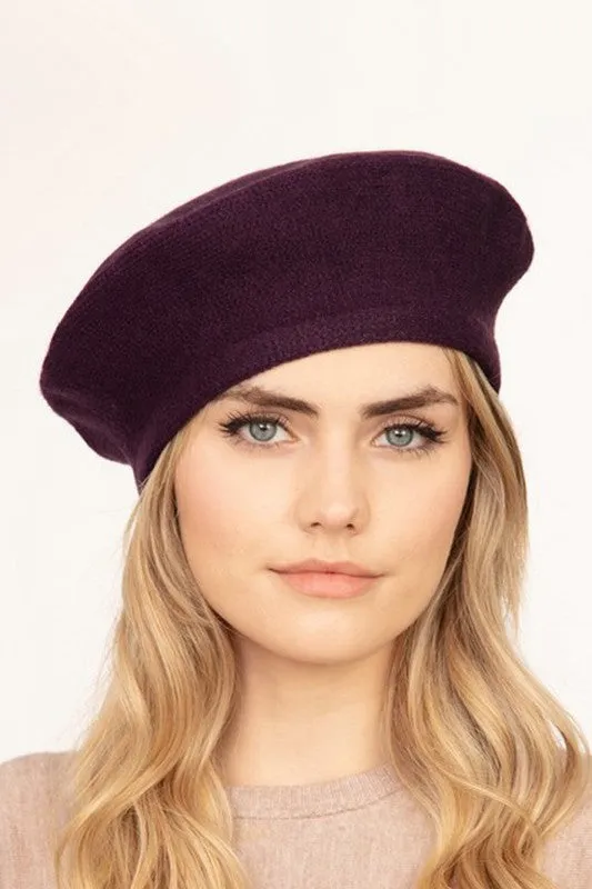 French Girl Fashion Beret Hat