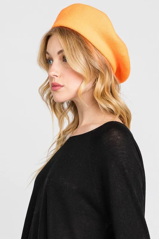 French Girl Fashion Beret Hat