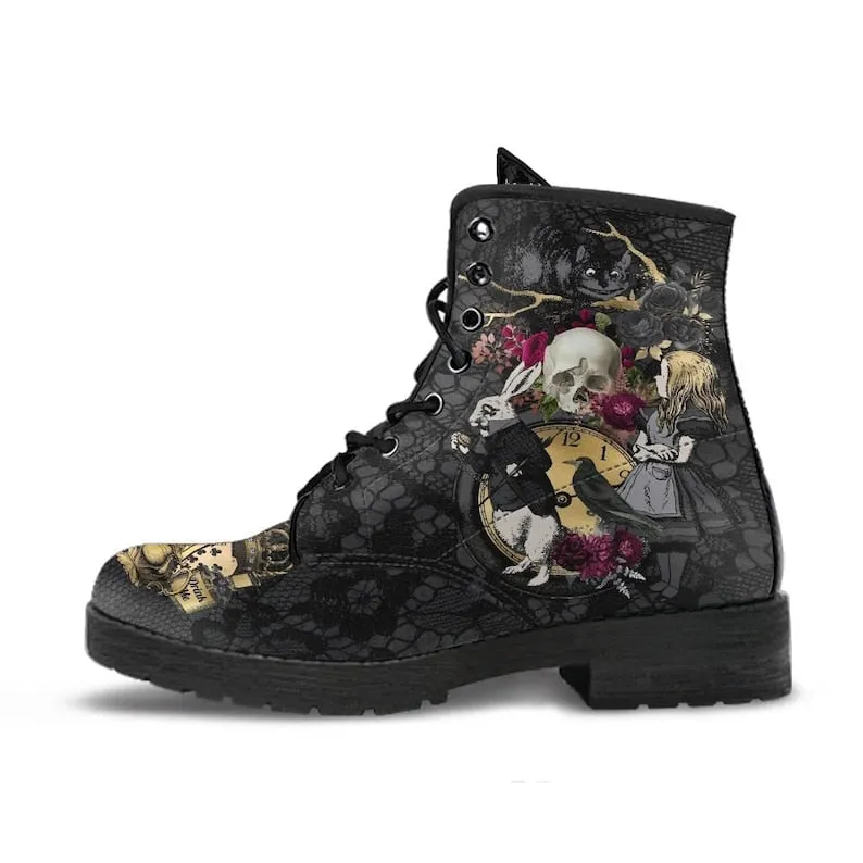 Funki Buys | Boots | Women's British Style Lace up Ankle Boots
