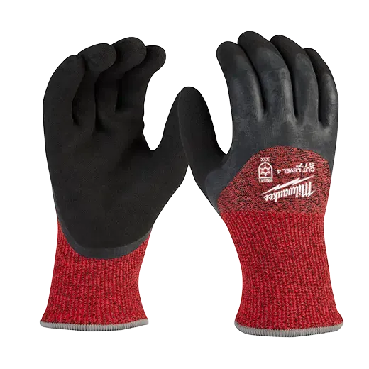 General Purpose Gloves - Milwaukee® Cut Level 4 Winter Dipped Gloves, 48-73-794