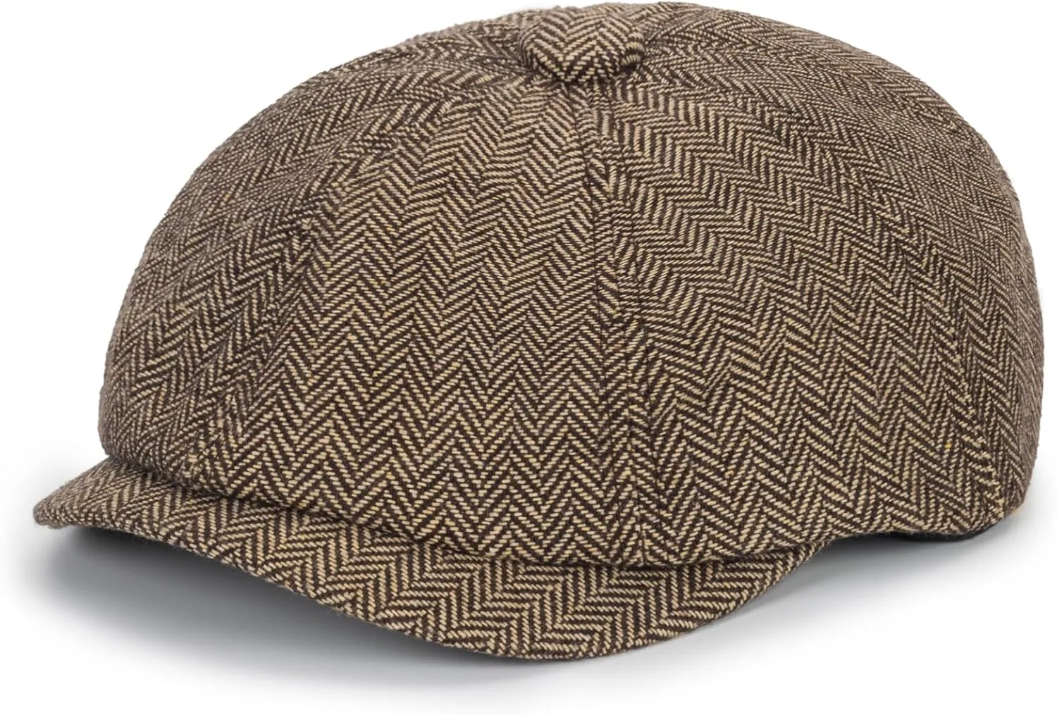 Kids Vintage Newsboy Cap Beret-Cabbie-Hat-Pageboy-Caps Tweed Flat Driver Hat for Boys Girls 4-9 Years