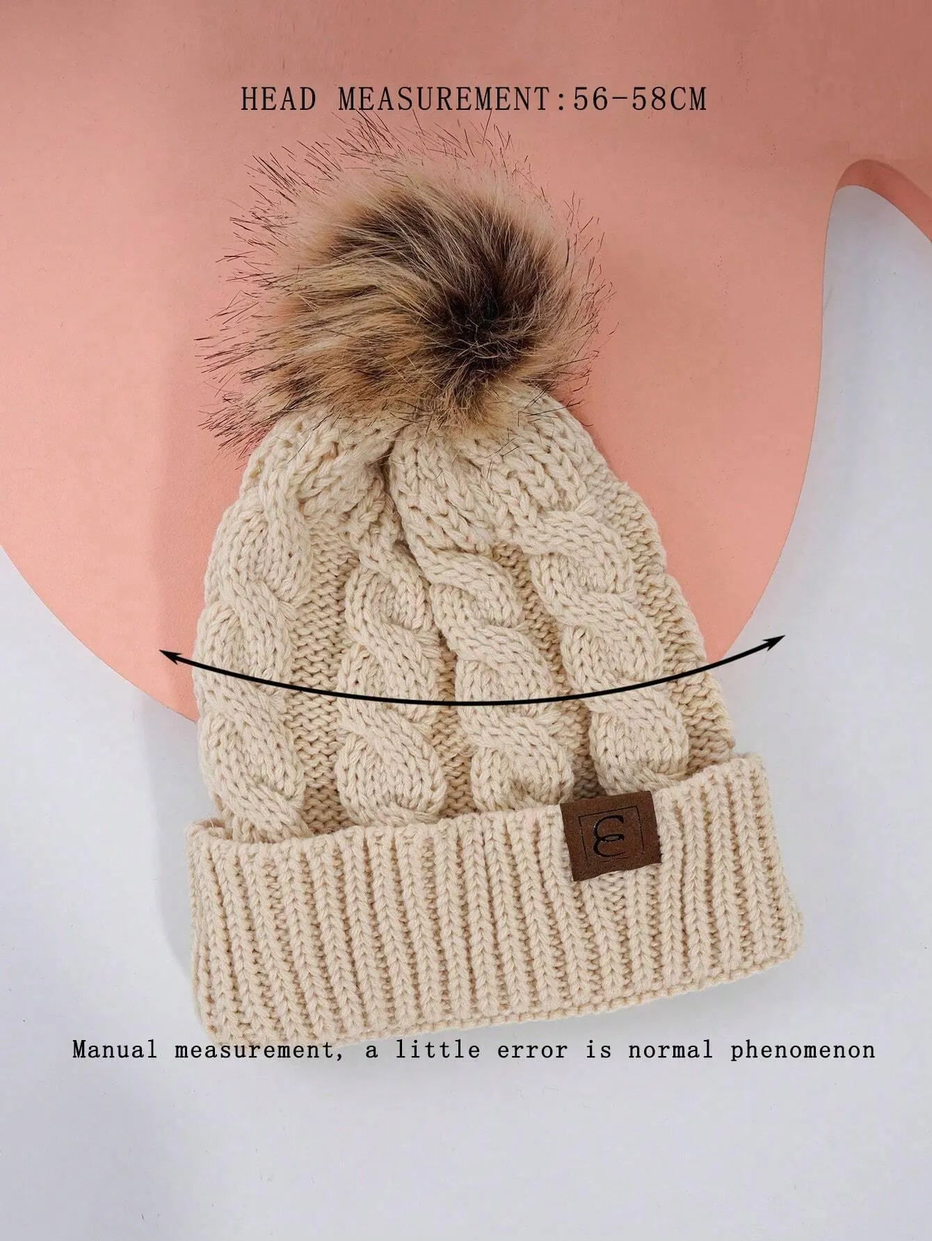 Knitted Winter Beanie |  4 Colors