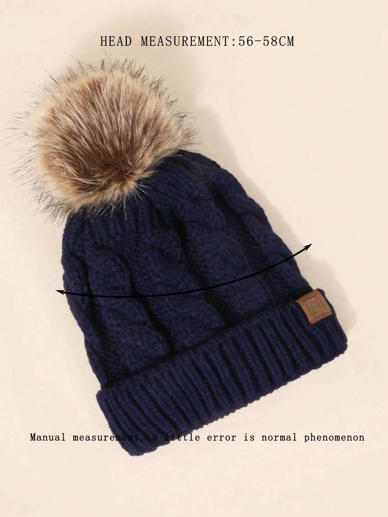 Knitted Winter Beanie |  4 Colors