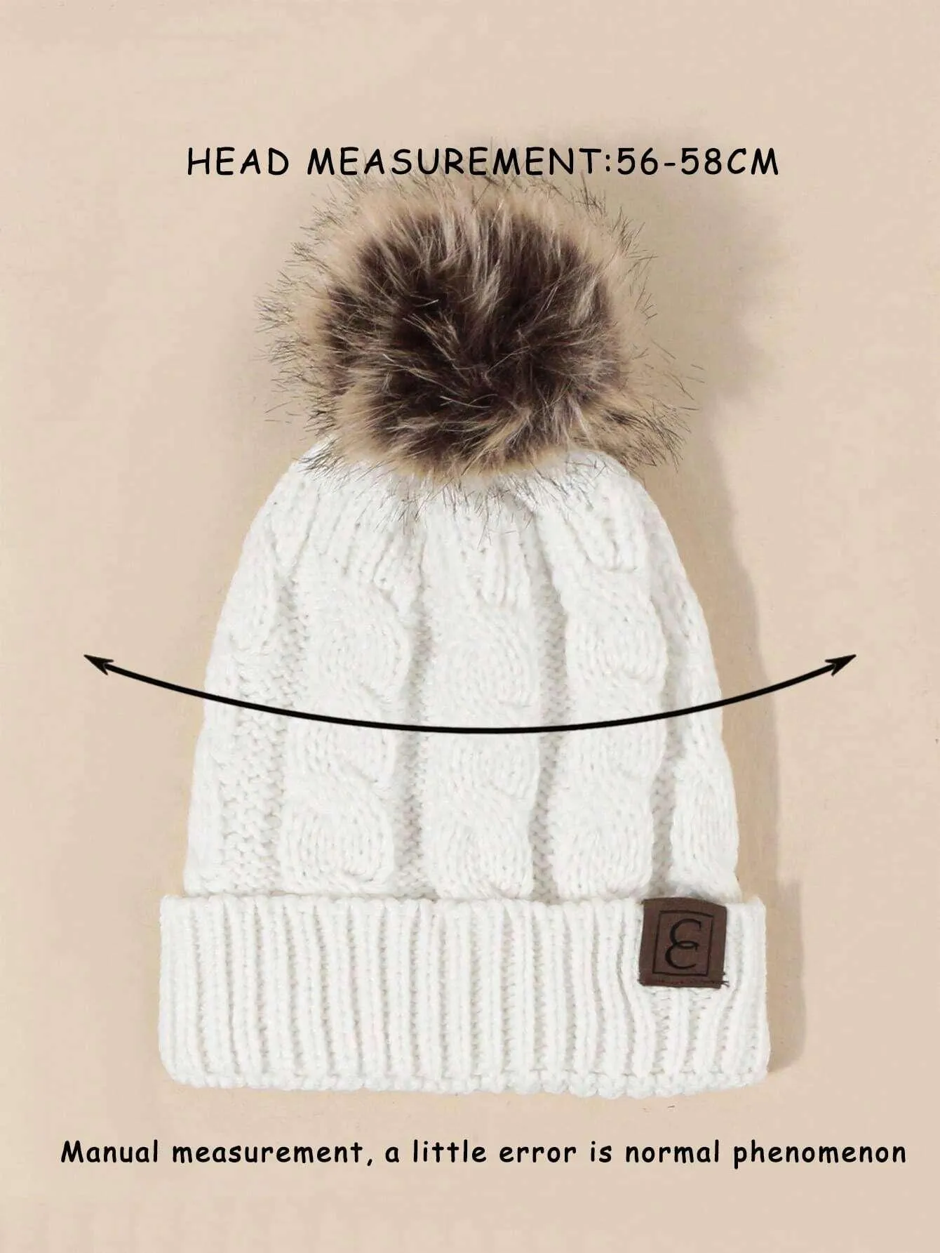 Knitted Winter Beanie |  4 Colors