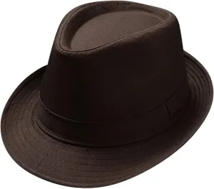 Mens Classic Fedora Hat Unisex Fedora Hats for Men Sun Hat 1920s Panama Fedora Hat Cap for Men