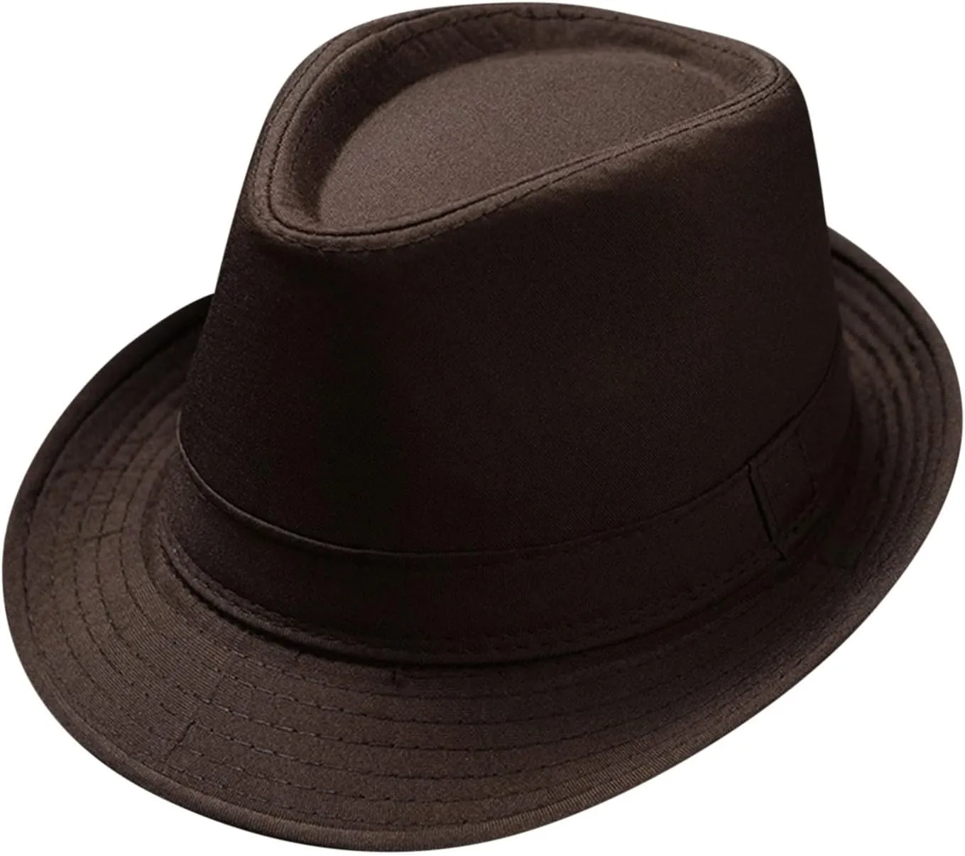 Mens Classic Fedora Hat Unisex Fedora Hats for Men Sun Hat 1920s Panama Fedora Hat Cap for Men