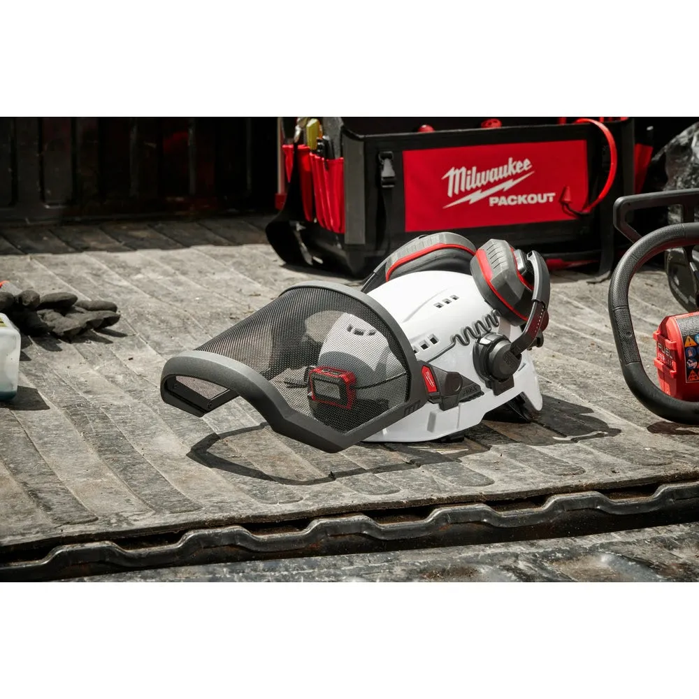 Milwaukee 48-73-1431 BOLT Full Face Shield - Metal Mesh (Compatible with Milwaukee Safety Helmet [No Brim])