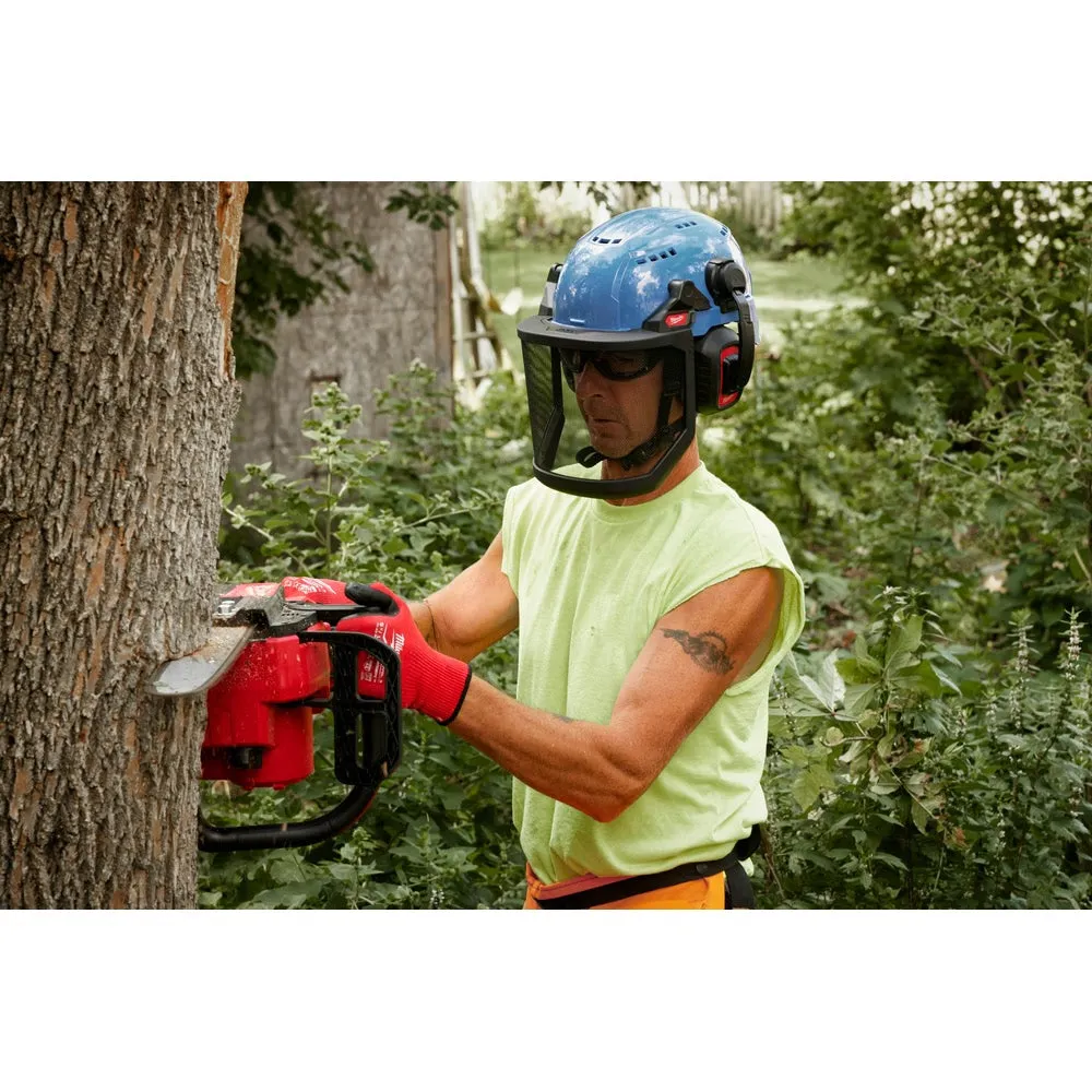 Milwaukee 48-73-1431 BOLT Full Face Shield - Metal Mesh (Compatible with Milwaukee Safety Helmet [No Brim])