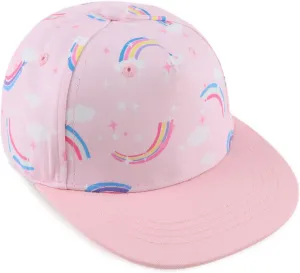 Peecabe Toddler Baseball Hat Novelty Boy Girl Sun Cap Flat Brim Kid Baseball Hats 6M-8Y