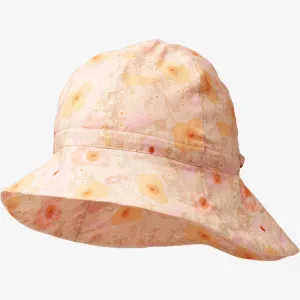 Sun Hat Chloè - alabaster flower bobbles